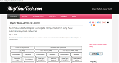 Desktop Screenshot of mapyourtech.com