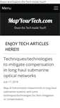 Mobile Screenshot of mapyourtech.com